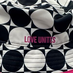 Adidas Geometric Black and White Bucket Hat